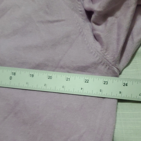 Ann Taylor cardigan Lavender Button-Up Women's Sweater Size XXL - Picture 8 of 9